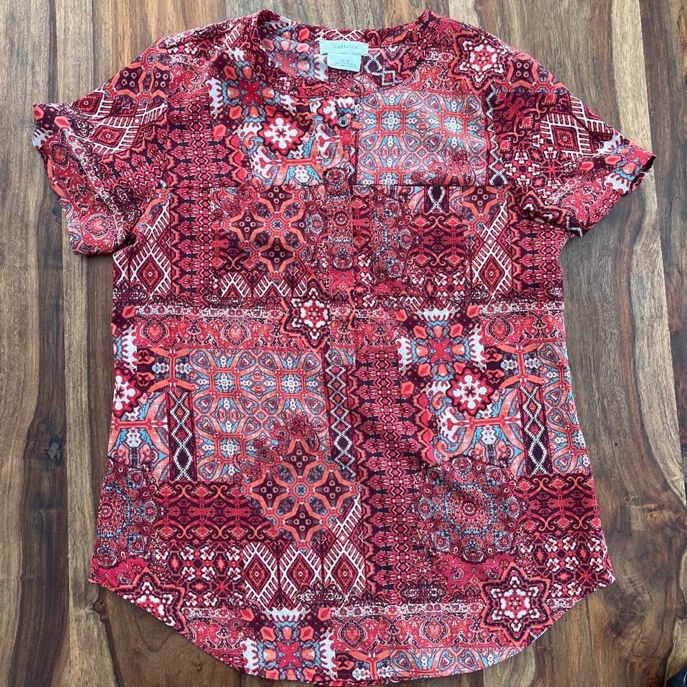 Van Huesen short-sleeve top